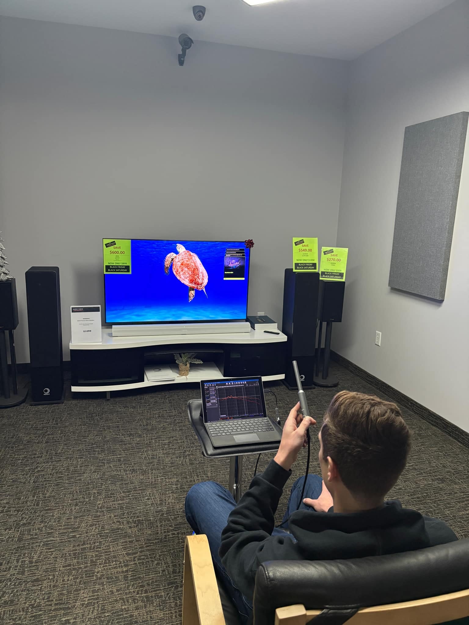 Audio Calibration in Progress