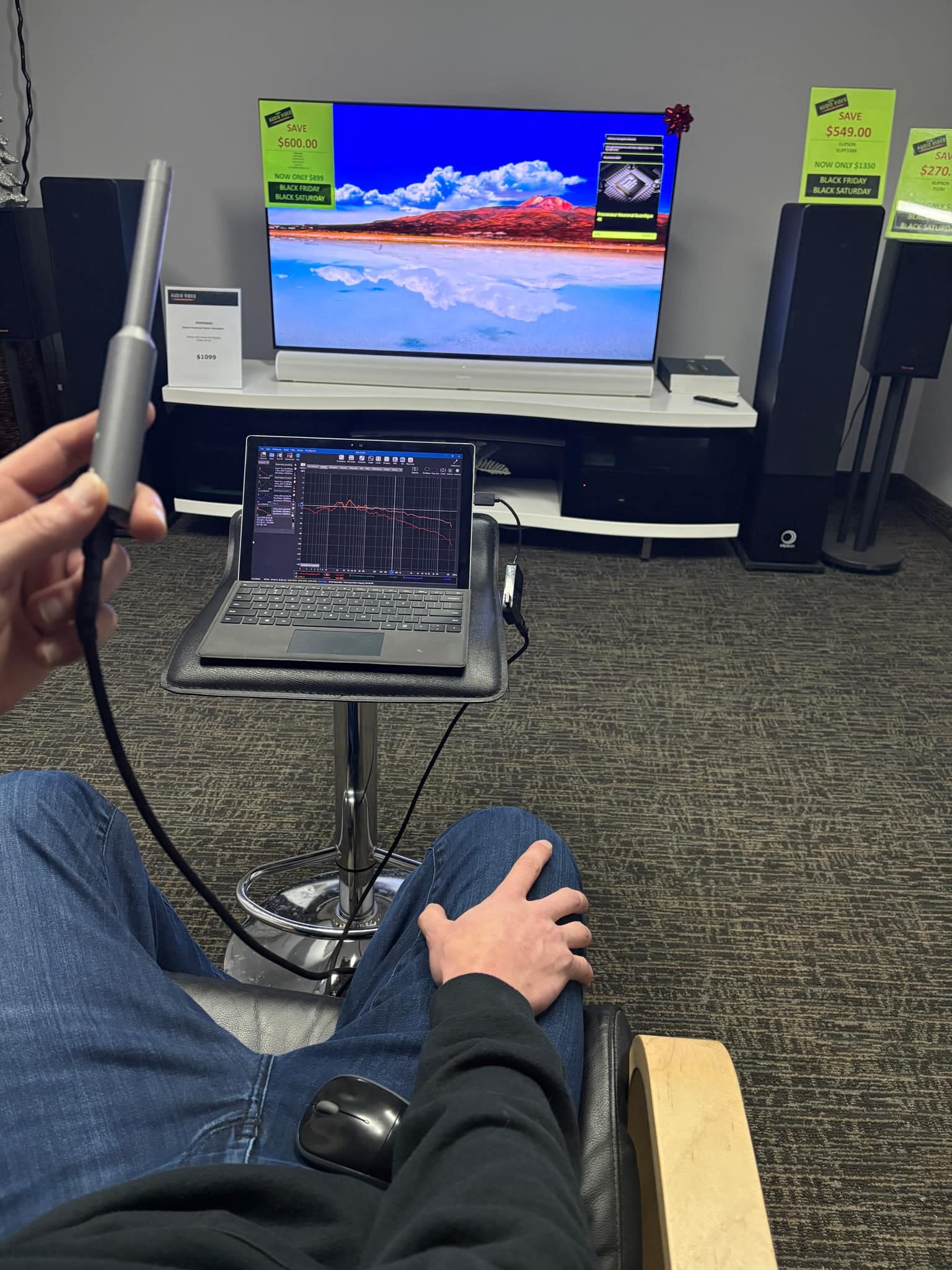 Professional Audio Calibration Peace Region