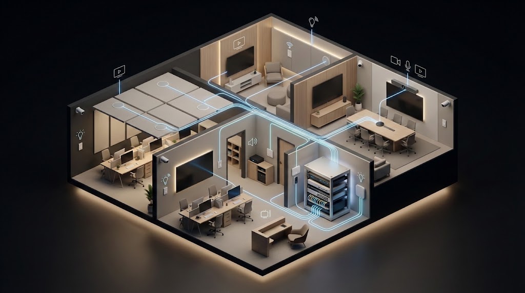 Enterprise networking rack